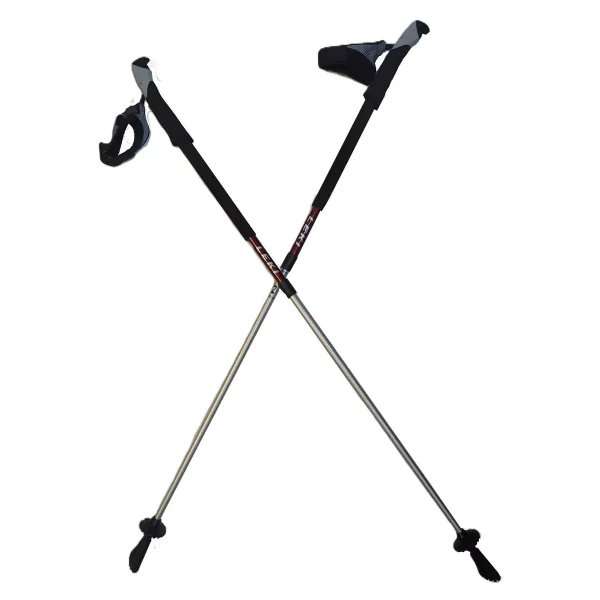 Walking Walker Unlimited Fully Adjustable Walking Pole 100-130cm Red